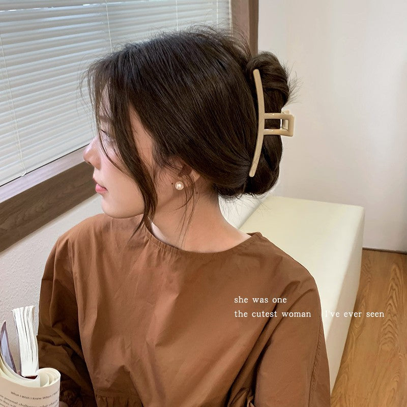 Wholesale Super Large Simplified Acrylic Shark Clip